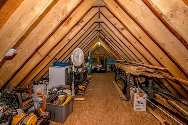 30 Thoreau Trl, Wakefield, NH 03830 - view of unfinished attic