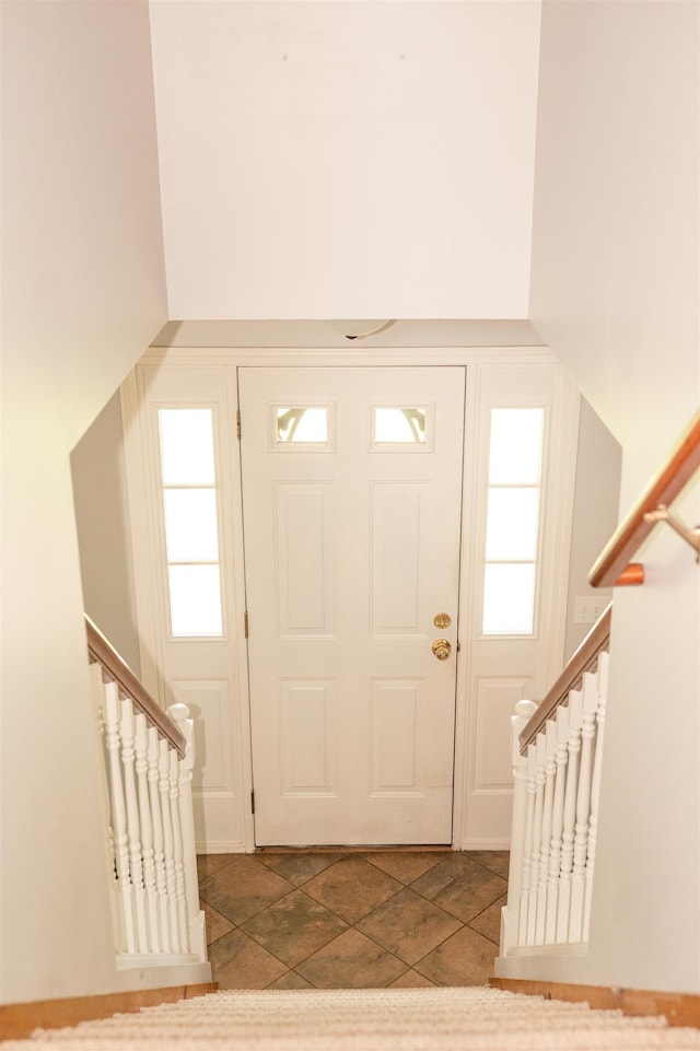 236 Cadieux Rd, Georgia, VT 05478 - entrance foyer with stairs
