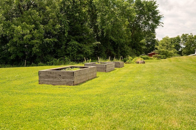 236 Cadieux Rd, Georgia, VT 05478 - view of grassy yard with a garden