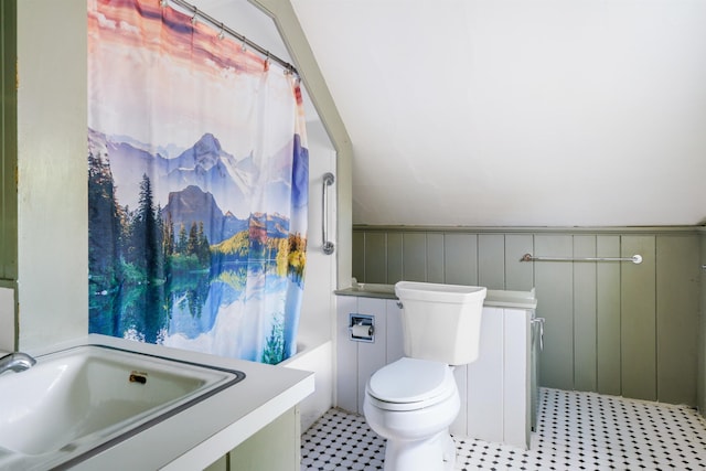 102 Hubbard Hill Rd, Rindge, NH 03461 - full bath with vanity and shower / bath combo with shower curtain