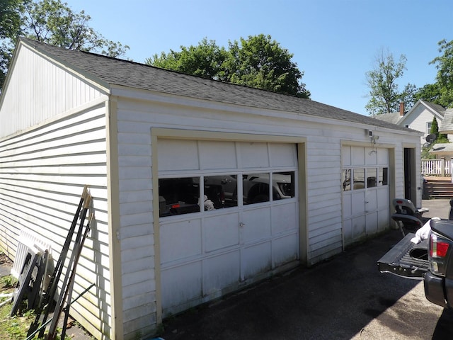 25 Downing St, Concord, NH 03301 - view of detached garage