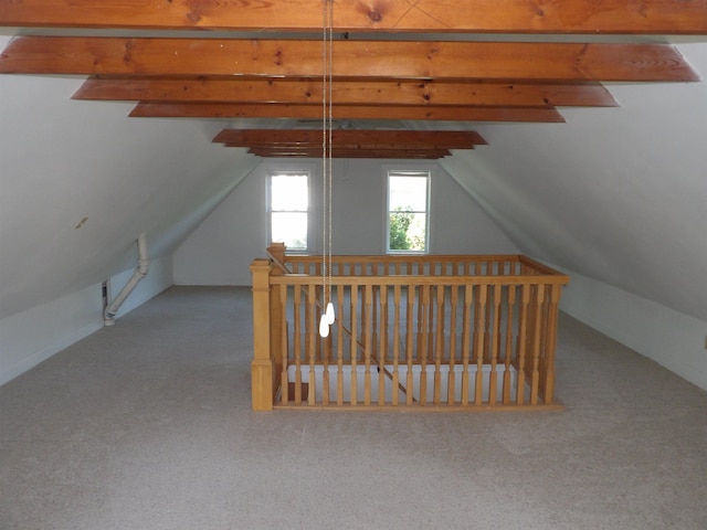 25 Downing St, Concord, NH 03301 - additional living space with carpet and lofted ceiling