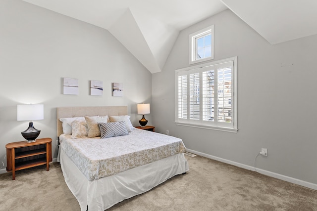 520 Ocean Blvd Unit 10, Hampton, NH 03842 - bedroom with carpet and vaulted ceiling