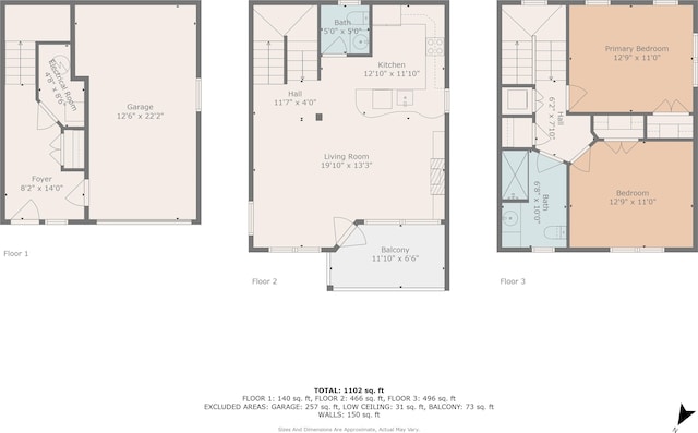 520 Ocean Blvd Unit 10, Hampton, NH 03842 - view of floor plan / room layout