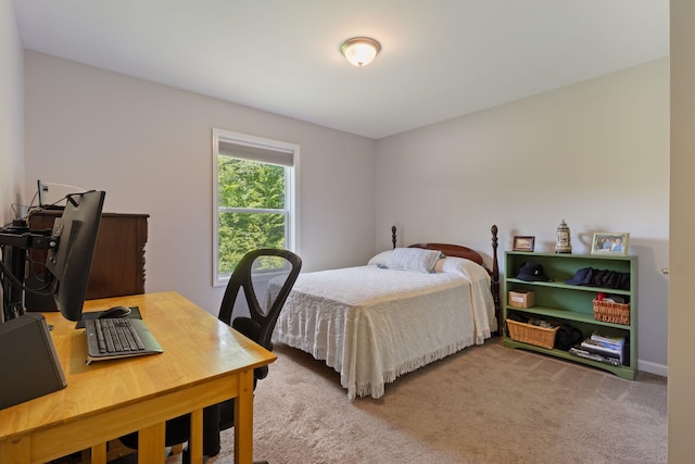 23 Pork Hill Rd, Ossipee, NH 03864 - bedroom with carpet floors and a desk
