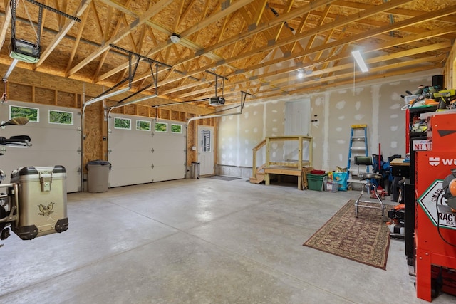 23 Pork Hill Rd, Ossipee, NH 03864 - garage featuring a garage door opener