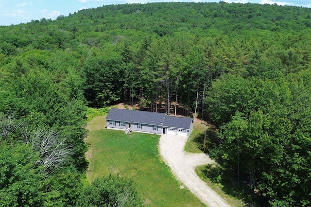 23 Pork Hill Rd, Ossipee, NH 03864 - view of subject property featuring a forest