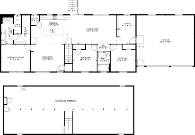 23 Pork Hill Rd, Ossipee, NH 03864 - view of home floor plan