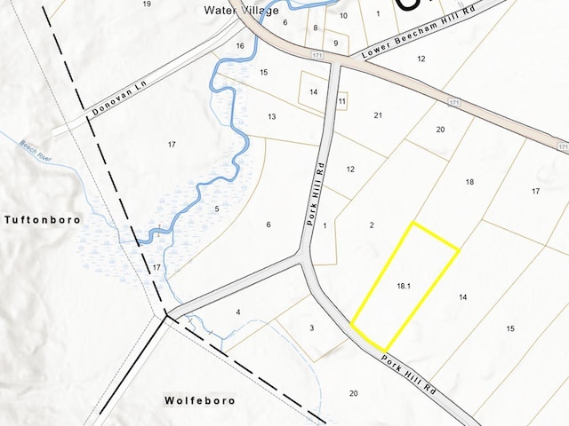 23 Pork Hill Rd, Ossipee, NH 03864 - map / location