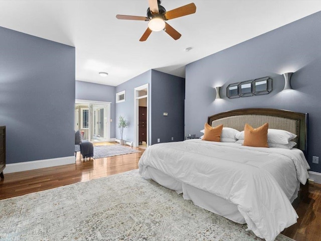 1 Dragonfly Way, Londonderry, NH 03053 - bedroom with wood finished floors and a ceiling fan