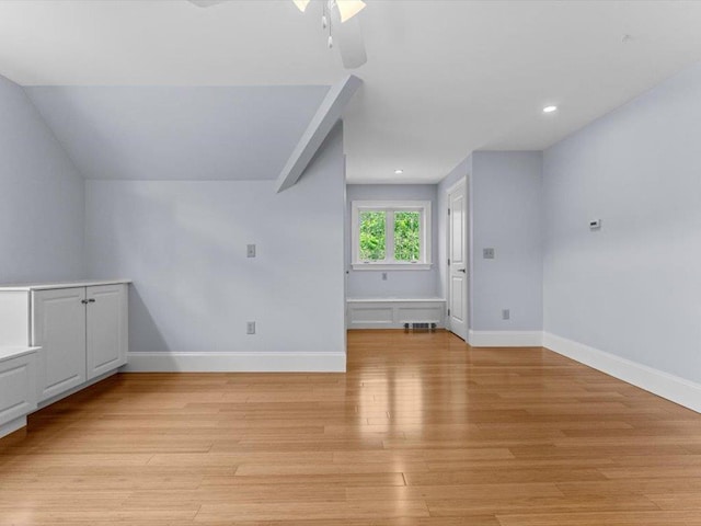 1 Dragonfly Way, Londonderry, NH 03053 - additional living space featuring light wood-style flooring, a ceiling fan, and recessed lighting