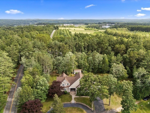 1 Dragonfly Way, Londonderry, NH 03053 - aerial view of property and surrounding area with a forest