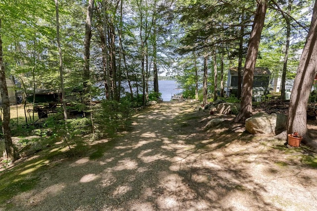 396 Mica Point Rd, Barrington, NH 03825 - view of road with a water view