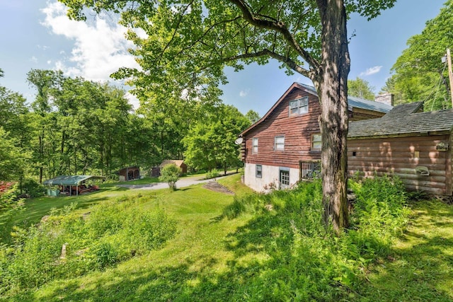 572 Old Cheshire Tpke, Charlestown, NH 03603 - view of grassy yard