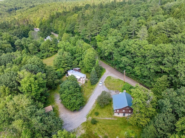 572 Old Cheshire Tpke, Charlestown, NH 03603 - aerial view of property's location featuring a forest