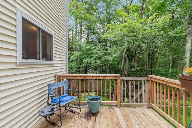 317 Old Concord Tpke Unit 1, Barrington, NH 03825 - view of deck