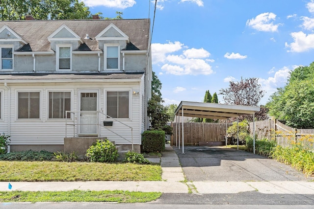 24B Grand Ave, Nashua, NH 03060 - view of front of property featuring a carport