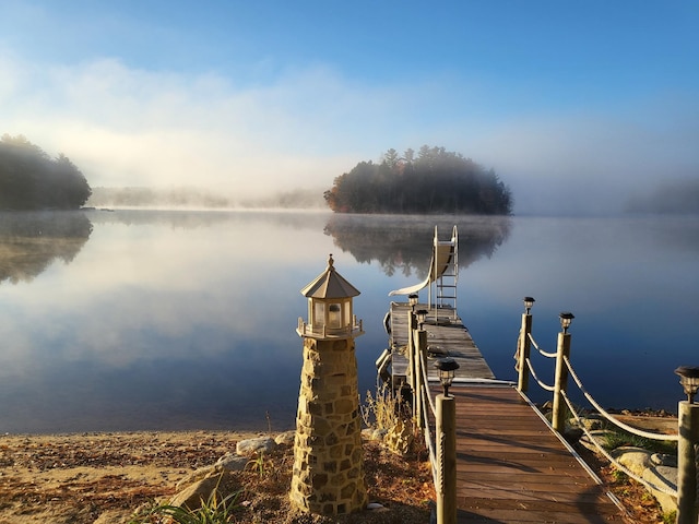 21 Monomonac Ter, Rindge, NH 03461 - dock featuring a water view