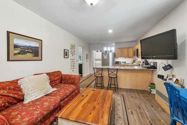 83 Towle Rd, Jackson, NH 03846 - living area featuring light wood-style flooring