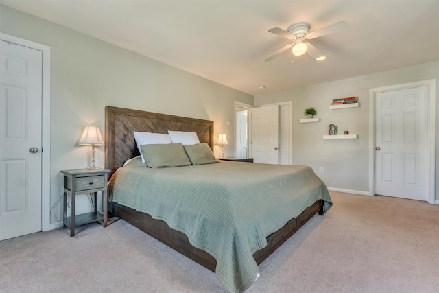 15 Winslow Dr, Somersworth, NH 03878 - bedroom with carpet floors and a ceiling fan