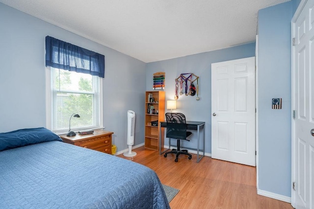6 Lacy Ln, Nashua, NH 03062 - bedroom featuring light wood-style flooring and an office area