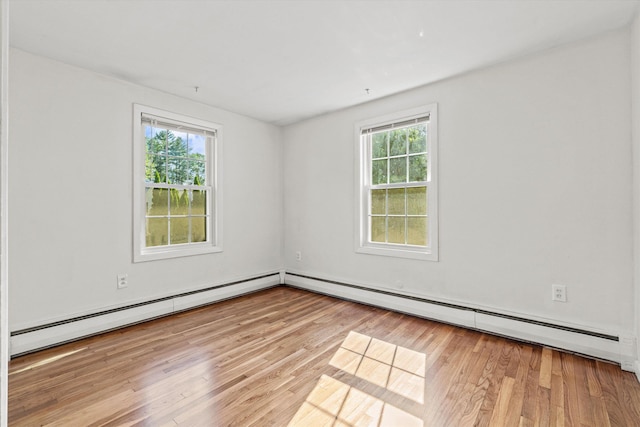 9 Bryant Rd, Nashua, NH 03062 - unfurnished room featuring wood finished floors and baseboard heating