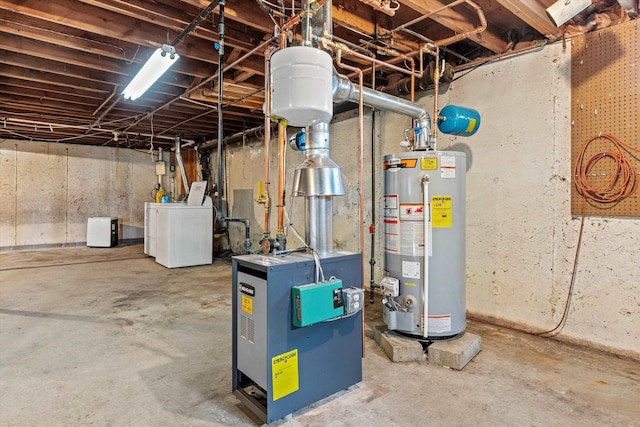 9 Bryant Rd, Nashua, NH 03062 - utilities with water heater and a heating unit