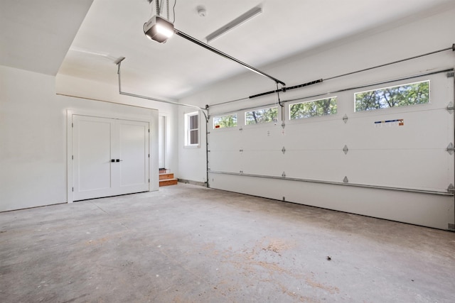 74 Scenic View Rd, Ashland, NH 03217 - garage with a garage door opener