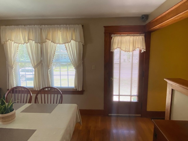 34 Dewey St, Springfield, VT 05156 - dining room featuring wood finished floors and healthy amount of natural light