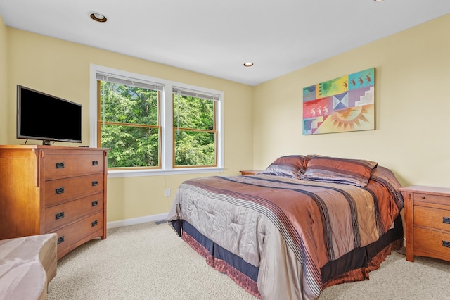 53 Ammonoosuc Dr, Bartlett, NH 03812 - carpeted bedroom featuring baseboards and recessed lighting