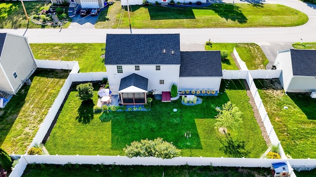4 Chestnut St, Hudson, NH 03051 - aerial view of property and surrounding area