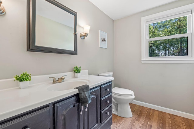 5 Catskill Dr, Merrimack, NH 03054 - half bath featuring vanity and wood finished floors