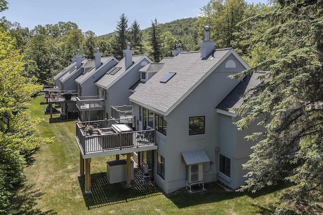 65 Styles Branch Rd Unit 819B, Stratton, VT 05155 - aerial view of property and surrounding area featuring a heavily wooded area
