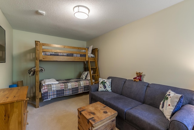 65 Styles Branch Rd Unit 819B, Stratton, VT 05155 - bedroom with carpet flooring and a textured ceiling