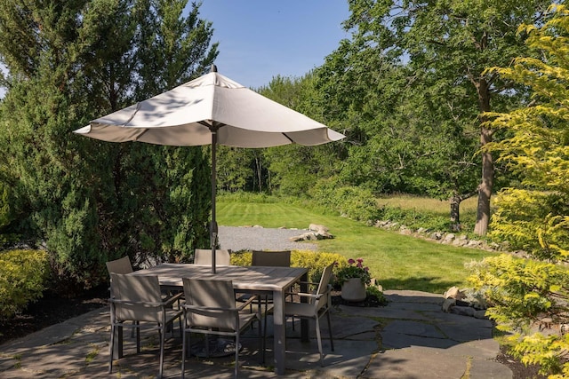 45 Atlantic Ave, North Hampton, NH 03862 - view of patio / terrace with outdoor dining space