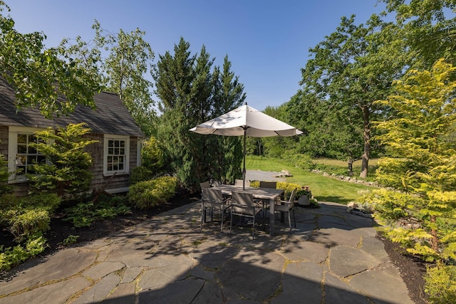 45 Atlantic Ave, North Hampton, NH 03862 - view of patio / terrace featuring outdoor dining area