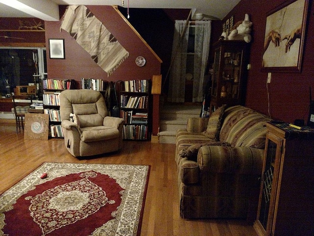 5559 W Creek Rd, Brandon, VT 05733 - living room featuring wood finished floors