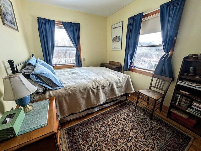 5559 W Creek Rd, Brandon, VT 05733 - bedroom featuring wood finished floors and multiple windows