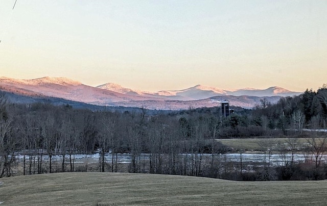 5559 W Creek Rd, Brandon, VT 05733 - view of mountain background with a heavily wooded area