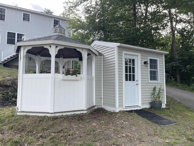 207 Long Pond Rd, Danville, NH 03819 - view of outbuilding with a gazebo