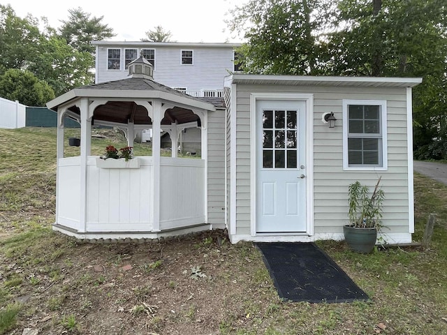 207 Long Pond Rd, Danville, NH 03819 - view of outbuilding featuring a gazebo