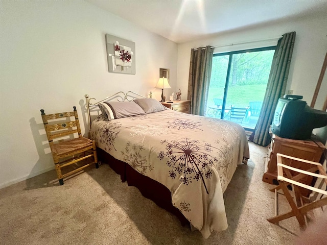 8B Deer Crk, Dover, VT 05356 - bedroom with carpet and access to exterior