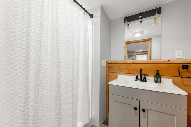 16 Damsite Rd, Barnstead, NH 03225 - full bathroom featuring vanity and curtained shower