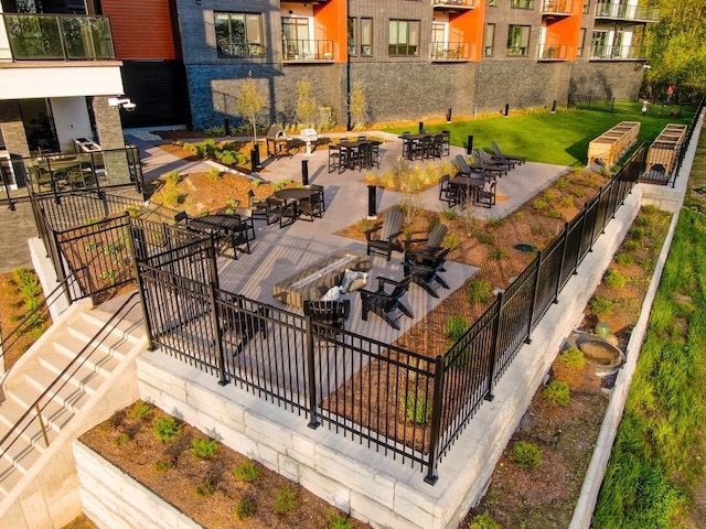 125 Cambrian Way Unit 610, Burlington, VT 05401 - view of patio