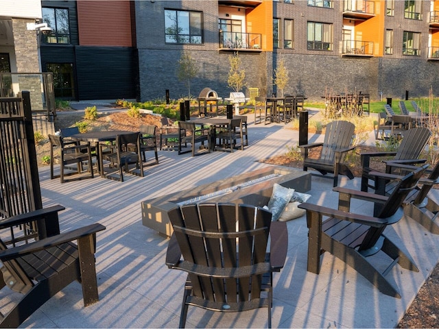 125 Cambrian Way Unit 610, Burlington, VT 05401 - view of patio / terrace with outdoor dining area