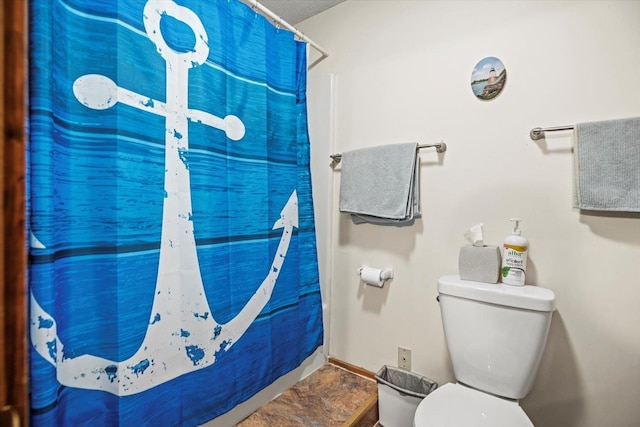 79 Dunvegan Woods Dr Unit 79, Hampton, NH 03842 - bathroom with toilet and stone finish floors