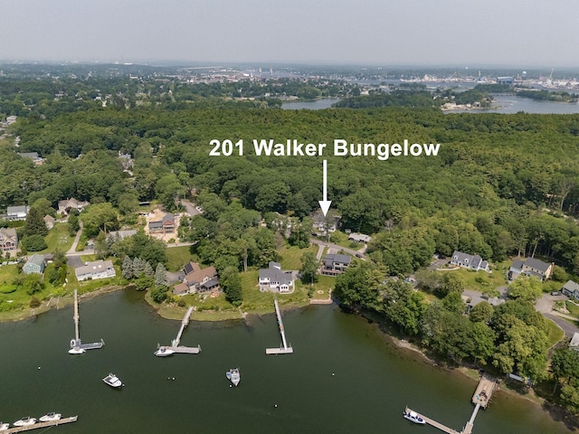 201 Walker Bungalow Rd, Portsmouth, NH 03801 - view of property location featuring a nearby body of water