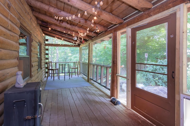 30 W Rd, Hubbardton, VT 05743 - view of wooden deck