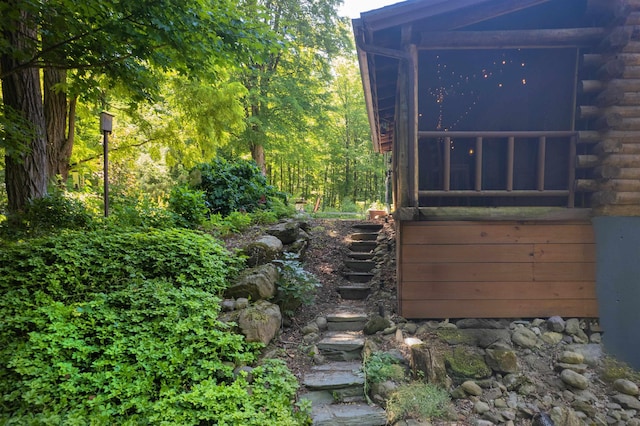 30 W Rd, Hubbardton, VT 05743 - view of yard