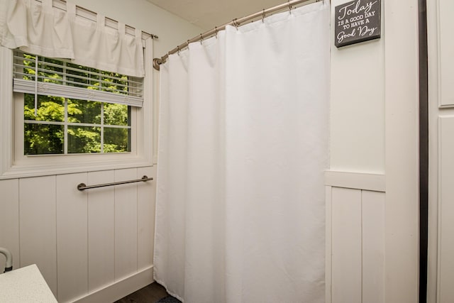 11 Captain Lovewell Ln, Ossipee, NH 03814 - bathroom with a shower with shower curtain